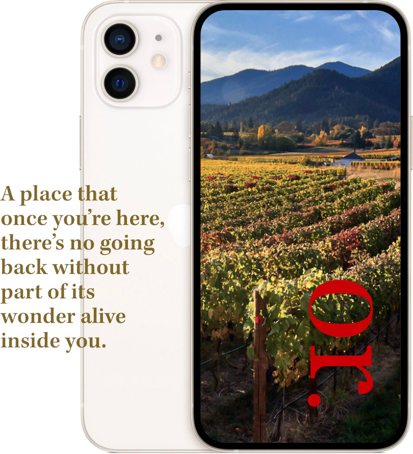 A place that once you're here, there's no going back without part of its wonder alive inside you.